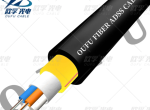 ADSS 12 Core kabel Fiber optik luar ruangan